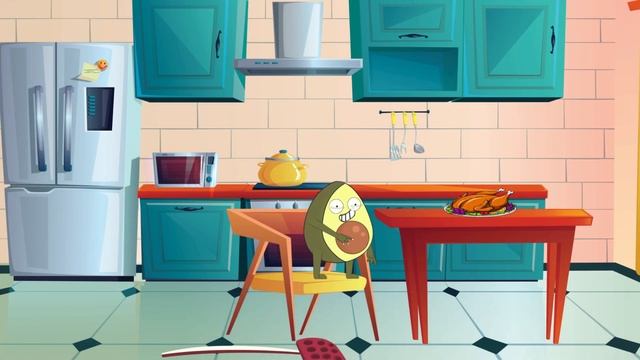 Avocado Kid is Unstoppable! Funny FAMILY PRANKS by Fruit Couple смотреть онлайн
