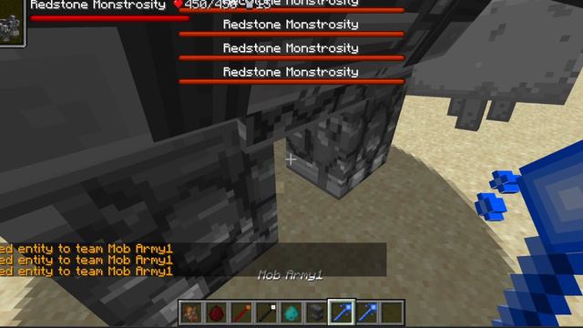 Who is the better Monstrosity "Netherite Monstrosity vs Redstone Monstrosity" Minecraft 1.19.2 смотреть онлайн