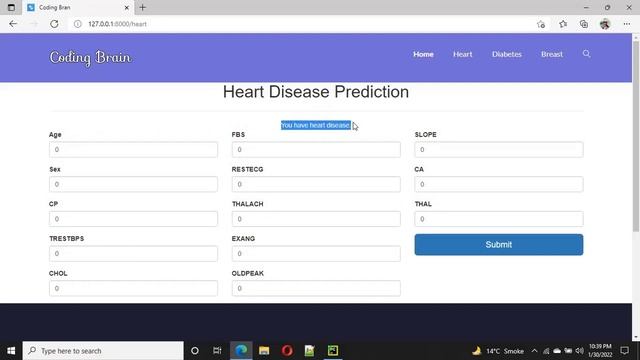 3-Disease Prediction using Machine Learning, Python, Django, Web App смотреть онлайн