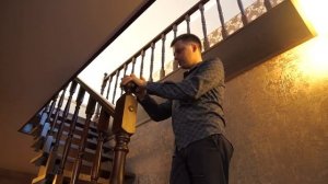 Лестница на металлокаркасе - Мастер класс!