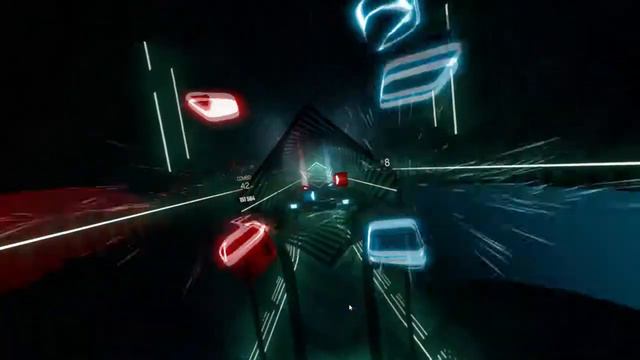 BEAT SABER геймплей трек Michael Jackson BILLIE JEAN смотреть онлайн