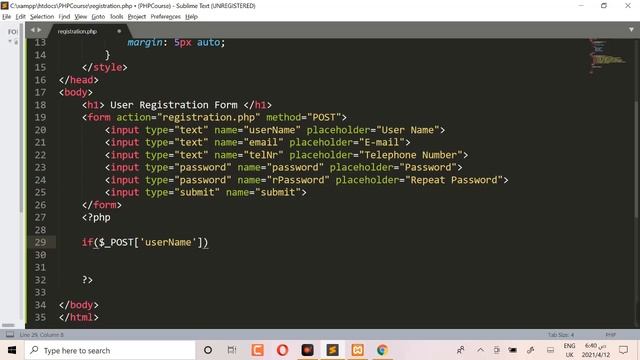PHP Course in Arabic (2021) | PHP Form Validation [#4] | Required Fields (isset and empty) Function смотреть онлайн