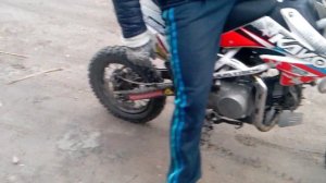 Отсечка на питбайке kayo 140