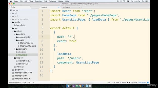 Refactoring Page Exports Organization with Page Components Server Side Rendering смотреть онлайн