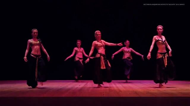 Indian Tribal Fusion - Студия танца "Наваратна" - фестиваль Васанта, Минск 2014 смотреть онлайн