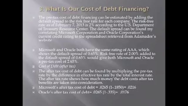 Comparative Analysis- Microsoft VS. Oracle смотреть онлайн