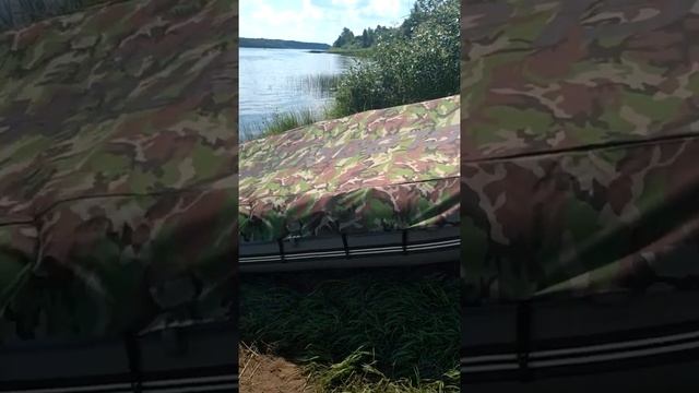Обзор тента для лодки ПВХ смотреть онлайн
