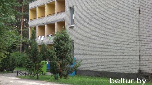 База отдыха Белое озеро - спальный корпус №2, Отдых в Беларуси смотреть онлайн