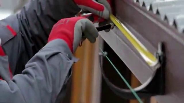 Пластиковый водосток Rohrfit - элементы и установка