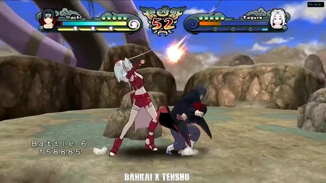 Naruto clash of ninja Revolution 2 Itachi Score Attack 1080p 60fps смотреть онлайн