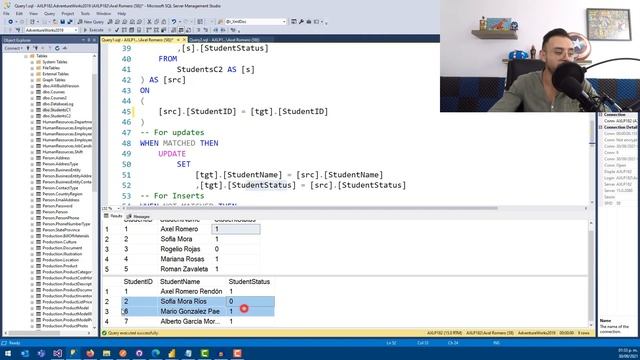 MERGE en SQL Server - #28 Microsoft SQL Server desde cero смотреть онлайн