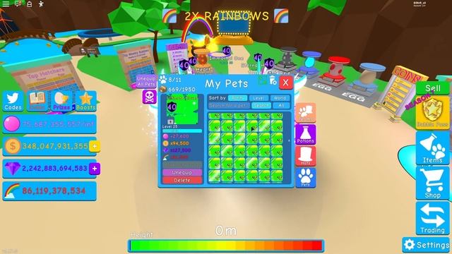 ОФИГЕТЬ!!! САМАЯ КРУТАЯ НОВАЯ СЕКРЕТКА В СИМУЛЯТОРЕ ЖВАЧКИ РОБЛОКС! BUBBLE GUM SIMULATOR смотреть онлайн