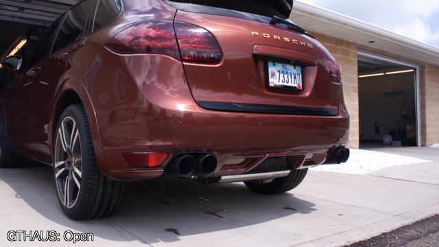 2013 Porsche Cayenne | GTHAUS Exhaust | Before and After смотреть онлайн