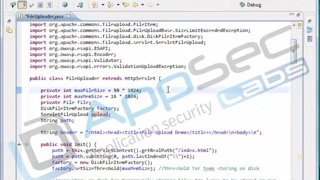 Java Secure Coding: File Uploads 11 3 File Sizes смотреть онлайн