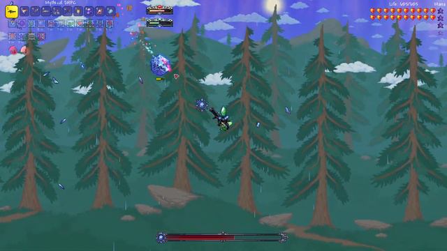 Terraria Calamity Master Revengeance - Mage vs Cryogen смотреть онлайн