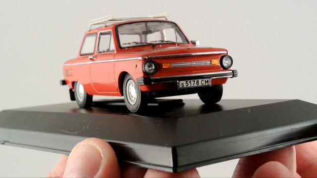ЗАЗ-968М "Запорожец" || Масштабная модель автомобиля 1:43 || Конверсия журнальной модели смотреть онлайн