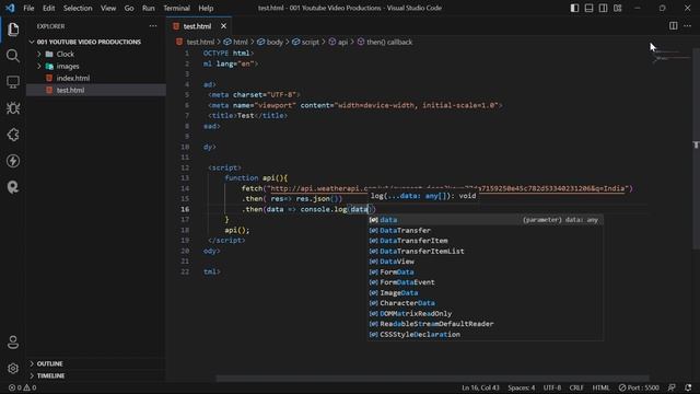 Weather API Quick Tutorial With Fetch API Method In Hindi || CodeWord || Rahul Ji Ara смотреть онлайн