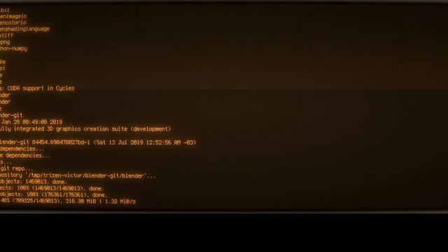 Failing at installing blender-git on Arch Linux смотреть онлайн