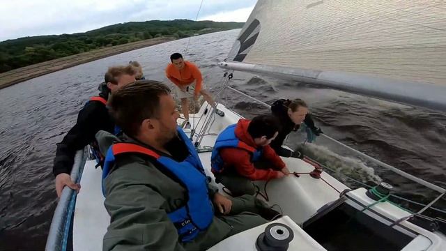 Яхтинг под парусом. Yachting under sail Nizhny Novgorod смотреть онлайн