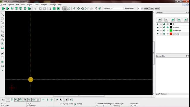 Librecad Bangla Tutorials || How to start Drawing Lines with Librecad in Bengali смотреть онлайн
