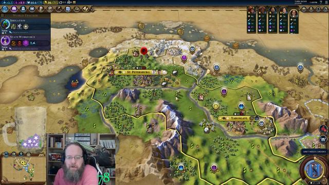 Let's Play: Civilization VI - Peter Culture - Part 2 смотреть онлайн