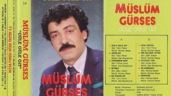 Müslüm Gürses - Güle Güle Git (Bayar Müzik Full Albüm)