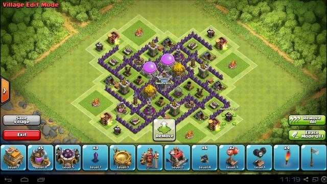 Clash of Clans | Base Design | Th 7 Farming смотреть онлайн