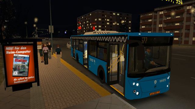 Автобус № 677 в ОМСИ 2 (5) смотреть онлайн