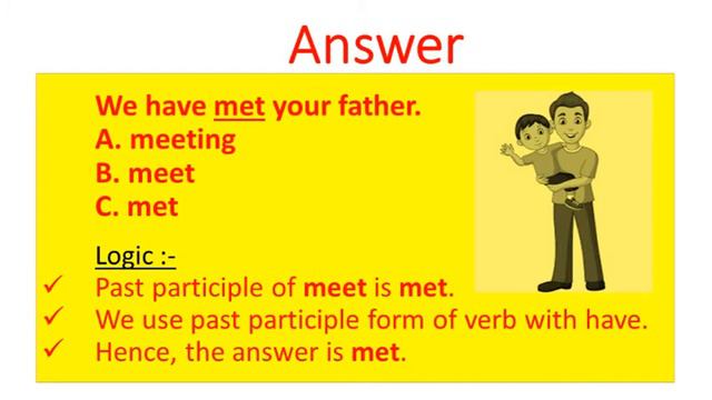 Use of Past Participle | Verb forms for perfect tenses | English Grammar | Spoken English смотреть онлайн