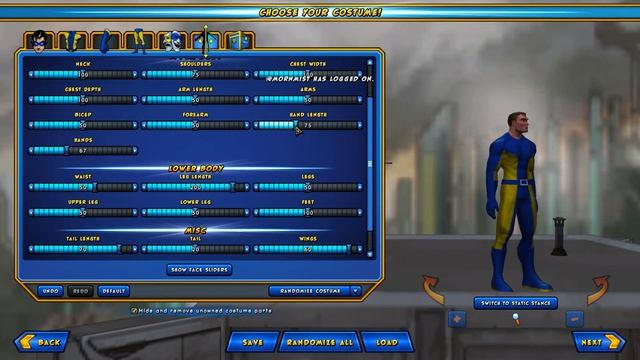 Champions Online: City of Heroes Settings смотреть онлайн