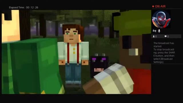 Minecraft story mode the complete adventure LIVESTREAM смотреть онлайн