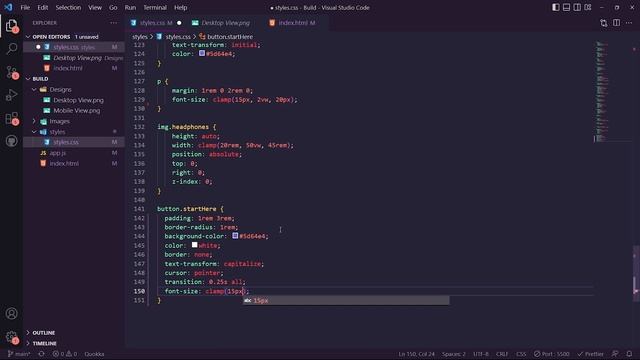 Responsive Landing Page Using HTML, CSS & JavaScript смотреть онлайн