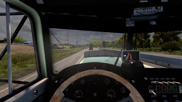 American Truck Simulator Austin - Beaumont(Texas) Peterbilt 359 435HP