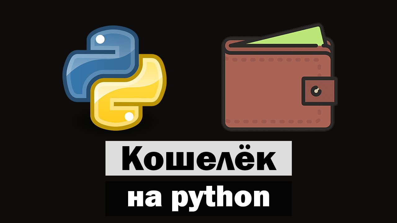Кошелёк на python (питон) смотреть онлайн