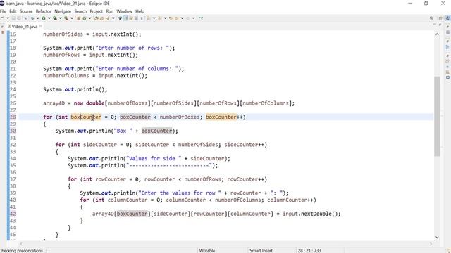 Java 22: How to rename a variable in eclipse смотреть онлайн