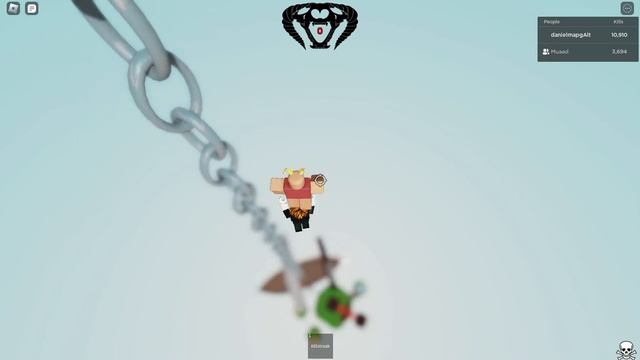 How To Get Above The Chain Badge | KILLSTREAK {Slap Battles} смотреть онлайн