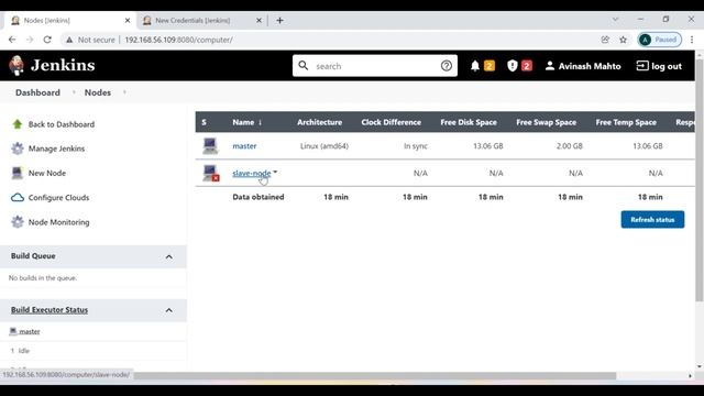 How to configure Jenkins-Slave in Jenkins || Use Jenkins-Slave as a Agent in your pipeline script. смотреть онлайн