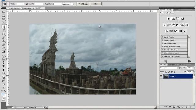 Photoshop CS4 Phan 1 Bai 25 Fish Eye Photoshop смотреть онлайн