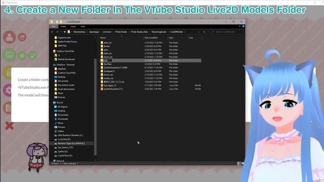 How To Upload Your 2D VTuber To VTube Studio (Quick Tutorial)