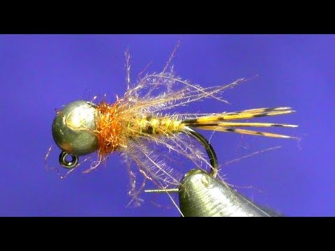 Pheasant Tail CDC Jig Nymph.