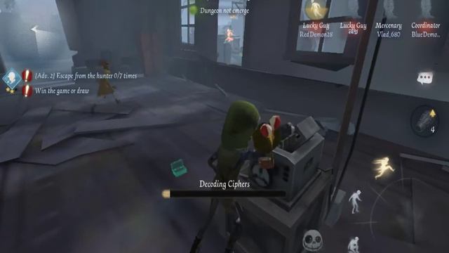 Играем за выжившего наёмника в Identity 5 смотреть онлайн