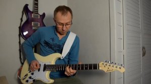 Aria Pro II STG-003 Blues Latin Groove improvisation