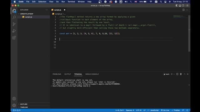 Learn JS flatMap() Array Method | JavaScript Arrays | Javascript Tutorial смотреть онлайн