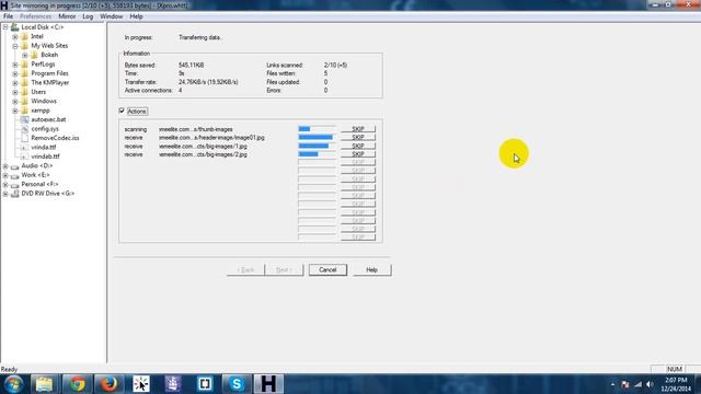 HTTrack Website Copier Mirror Error Problem Solve смотреть онлайн