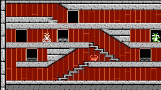 Bugs Bunny Crazy Castle (NES). Все 60 уровней. Игры 80-х. Longplay. смотреть онлайн