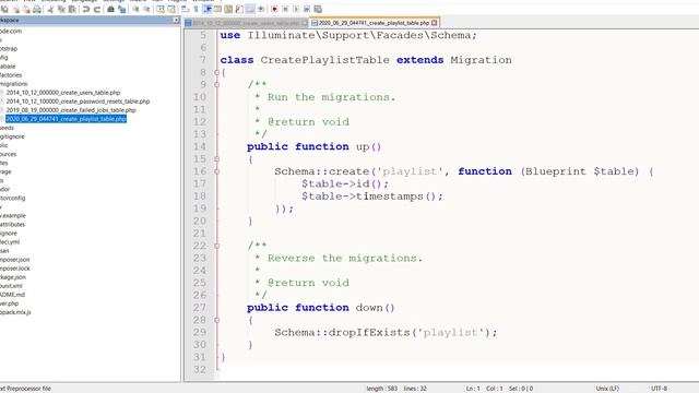 04_Laravel 7.0_Create Tables(Schema) смотреть онлайн