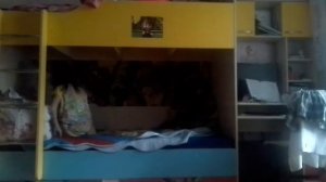 Как сделать дом из белья на 2 этажной кровати