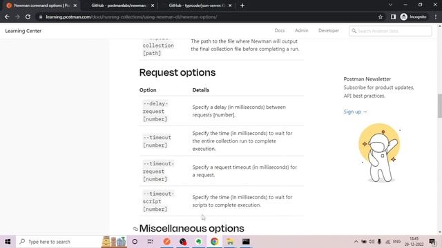 Run Postman Collection using Newman| Become an expert in Postman| Postman API Testing| Malayalam смотреть онлайн