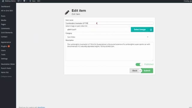 Webtop Photo and Video Battle Wordpress Plugin List смотреть онлайн