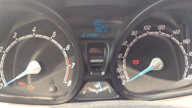Ford Fiesta 1.25L Расход на 100 км